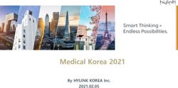 Medical Korea 2021 By HYLINK KOREA Inc. 2021.02.05