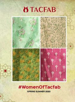 #WOMENOFTACFAB SPRING SUMMER 2020 - TACFAB.COM