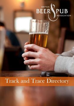 Track and Trace Directory