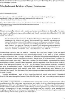 Naïve Realism and the Science of Sensory Consciousness