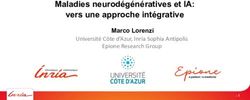Maladies neurodégénératives et IA: vers une approche intégrative - Marco Lorenzi Université Côte d'Azur, Inria Sophia Antipolis - Collège ...