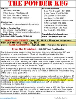 THE POWDER KEG - Temple Gun Club