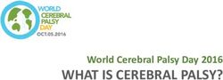 WHAT IS CEREBRAL PALSY? - World Cerebral Palsy Day 2016 - Bobath Children's Therapy Centre ...