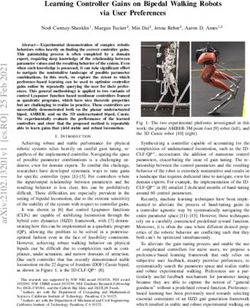 Learning Controller Gains on Bipedal Walking Robots via User Preferences - Aaron Ames