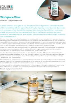 Workplace View Australia - September 2021 - Squire Patton Boggs