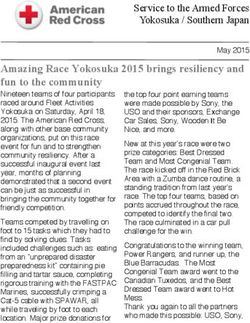 Amazing Race Yokosuka 2015 brings resiliency and fun to the community