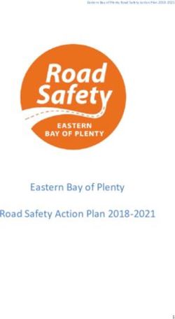 Eastern Bay of Plenty Road Safety Action Plan 2018 2021 1 - Eastern Bay of Plenty Road Safety Action Plan 2018 2021