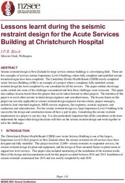 Lessons learnt during the seismic restraint design for the Acute Services Building at Christchurch Hospital
