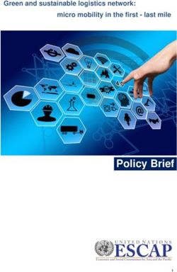 Policy Brief - Green and sustainable logistics network: ESCAP Repository