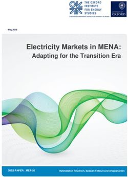 Electricity Markets in MENA: Adapting for the Transition Era - Oxford Institute for Energy Studies