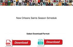 New Orleans Saints Season Schedule - National Faith ...