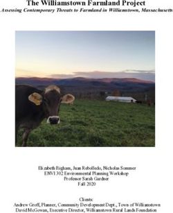 The Williamstown Farmland Project