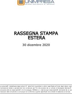 RASSEGNA STAMPA ESTERA - 30 dicembre 2020 - Unimpresa International