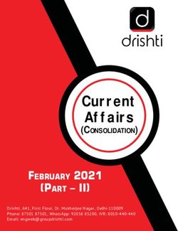 Current Affairs (CONSOLIDATION) - (Part - II)