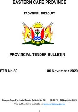 EASTERN CAPE PROVINCE - PROVINCIAL TENDER BULLETIN PTB No.30
