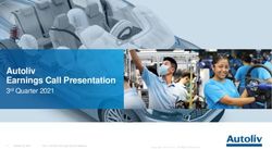Autoliv Earnings Call Presentation - 3rd Quarter 2021