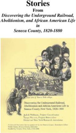 Stories From Discovering the Underground Railroad, Abolitionism, and African American Life - Seneca County
