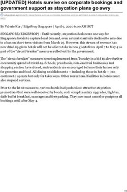 UPDATED Hotels survive on corporate bookings and government support as staycation plans go awry - Oasia Hotel