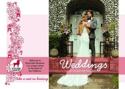 Weddings Take a seat in history - Wycombe Museum