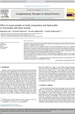 Complementary Therapies in Clinical Practice