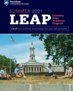 LEAP Learning Edge Academic Program - LEAP into summer and breeze into your fall semester