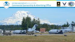 COMMERCIAL SPONSORSHIP & ADVERTISING OFFICE - JOINT BASE LEWIS-MCCHORD FAMILY AND MWR - JBLM MWR