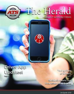 The Herald - Driver App Updates! - Anderson Trucking Service