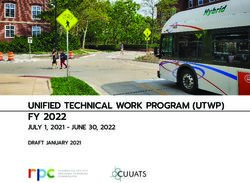 UNIFIED TECHNICAL WORK PROGRAM (UTWP) FY 2022 - JULY 1, 2021 - JUNE 30, 2022 CUUATS - Champaign County Regional Planning ...