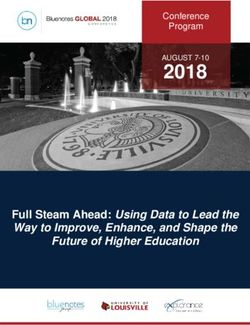 2018 Full Steam Ahead: Using Data to Lead the Way to Improve, Enhance, and Shape the - Bluenotes Group