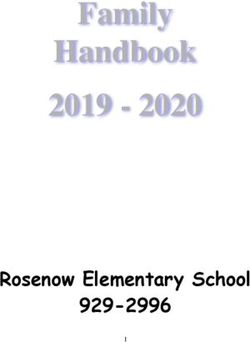 Family Handbook 2019 2020 - Rosenow Elementary School 929-2996 - Fond du Lac School District