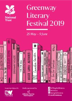 Greenway Literary Festival 2019 - 25 May - 9 June - Fastly