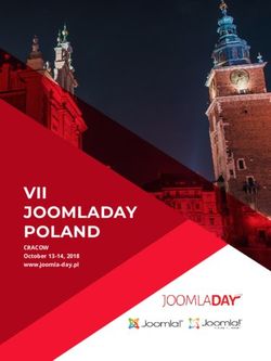 VII JOOMLADAY POLAND CRACOW - October 13-14, 2018 www.joomla-day.pl - Joomla Day!