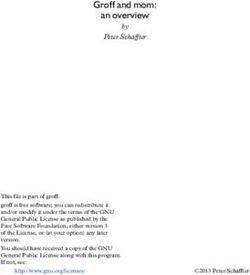 Groff and mom: an overview - by Peter Schaffter