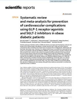 Systematic review and meta analysis for prevention of cardiovascular complications using GLP 1 receptor agonists and SGLT 2 inhibitors in obese ...