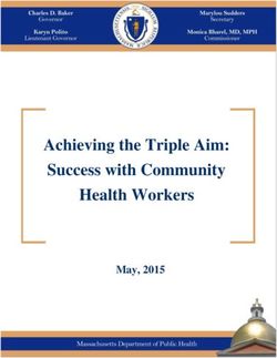 Achieving the Triple Aim: Success with Community Health Workers - May, 2015