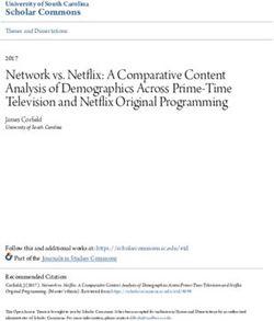 Network vs. Netflix: A Comparative Content Analysis of Demographics Across Prime-Time Television and Netflix Original Programming