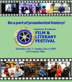 FILM & LITERARY FESTIVAL - American Presidents Be a part of presidential history!