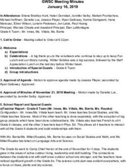 GWSC Meeting Minutes January 16, 2019 - Griffith Woods School ...