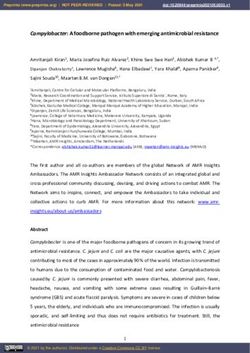 Campylobacter: A foodborne pathogen with emerging antimicrobial resistance