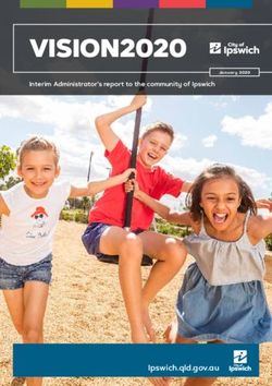 VISION2020 - Ipswich.qld.gov.au - Interim Administrator's report to the community of Ipswich - Ipswich City Council