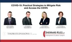 COVID-19: Practical Strategies to Mitigate Risk and Access the CEWS