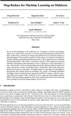 Map-Reduce for Machine Learning on Multicore