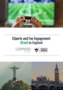 ESports and Fan Engagement: Brazil vs England - Page 1 of 18 - Dr. Alex ...