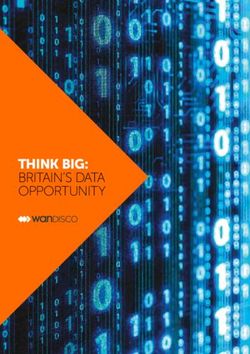THINK BIG: BRITAIN'S DATA OPPORTUNITY - WANdisco