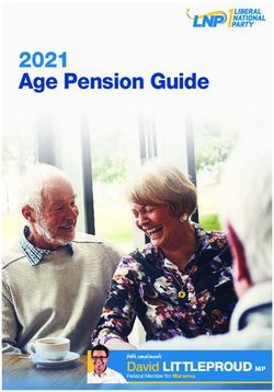 2021 Age Pension Guide - David LITTLEPROUD MP With compliments - Hon David Littleproud MP