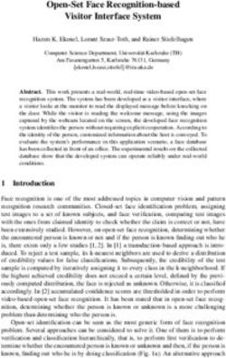 Open-Set Face Recognition-based Visitor Interface System