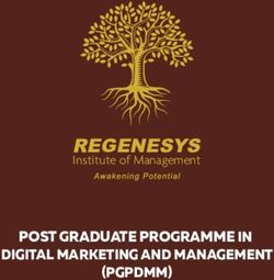 REGENESYS Institute of Management - POST GRADUATE PROGRAMME IN