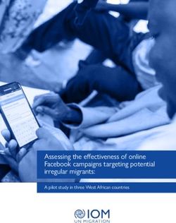Assessing the effectiveness of online Facebook campaigns targeting potential irregular migrants: A pilot study in three West African countries
