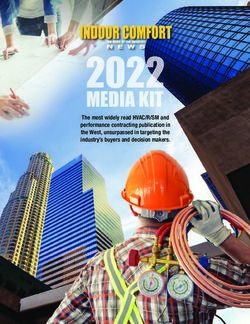 2022 MEDIA KIT The most widely read HVAC/R/SM and performance contracting publication in the West, unsurpassed in targeting the industry's buyers ...
