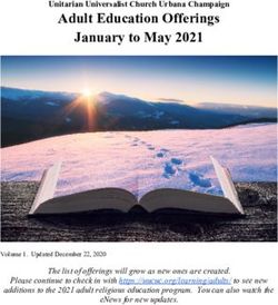 Adult Education Offerings - Unitarian Universalist Church Urbana Champaign - UU Church ...